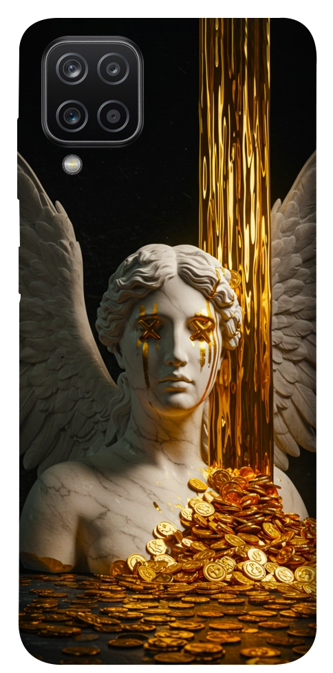 Чехол Gold statue для Galaxy A12