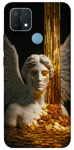 Чехол Gold statue для Oppo A15