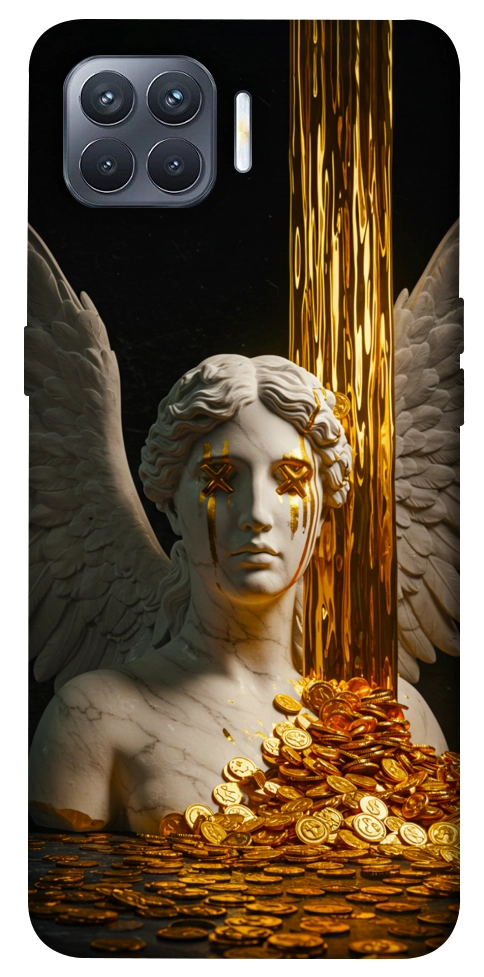 Чохол Gold statue для Oppo Reno 4 Lite