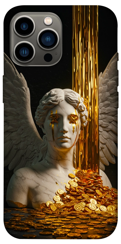 Чехол Gold statue для iPhone 13 Pro Max