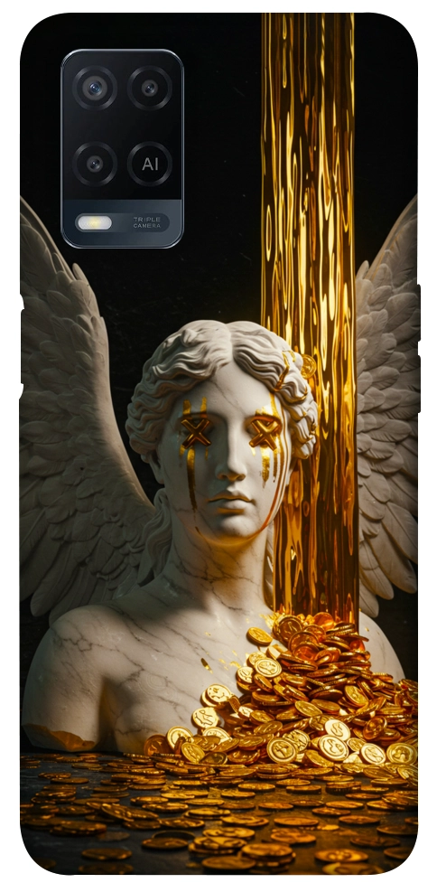 Чохол Gold statue для Oppo A54 4G