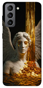 Чехол Gold statue для Galaxy S21 FE