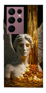 Чехол Gold statue для Galaxy S22 Ultra