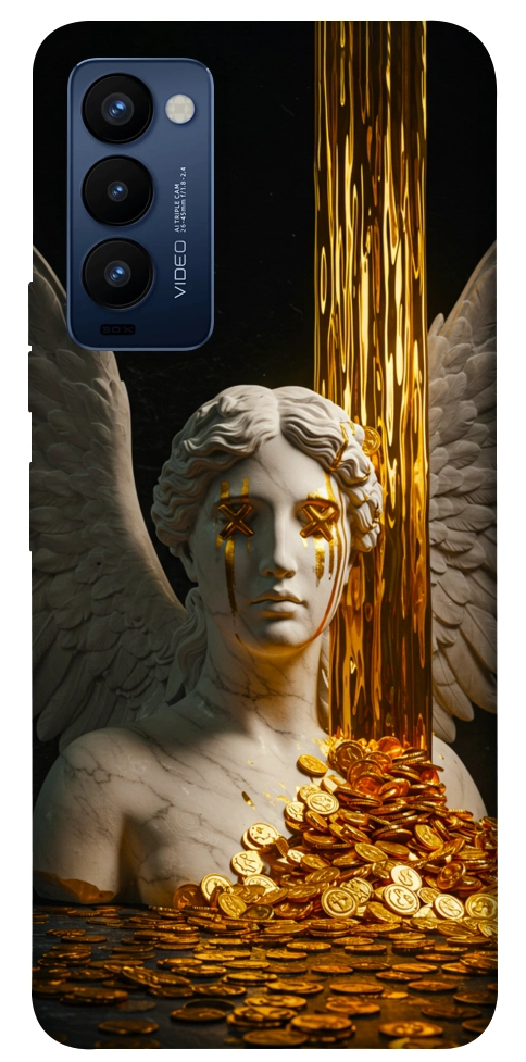 Чехол Gold statue для TECNO Camon 18
