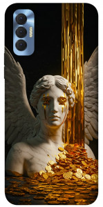 Чехол Gold statue для TECNO Spark 8P