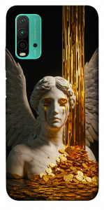 Чехол Gold statue для Xiaomi Redmi Note 9 4G