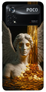 Чехол Gold statue для Xiaomi Poco X4 Pro