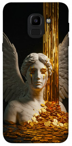 Чехол Gold statue для Galaxy J6 (2018)