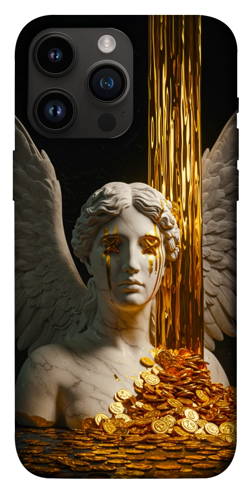 Чохол Gold statue для iPhone 14 Pro Max