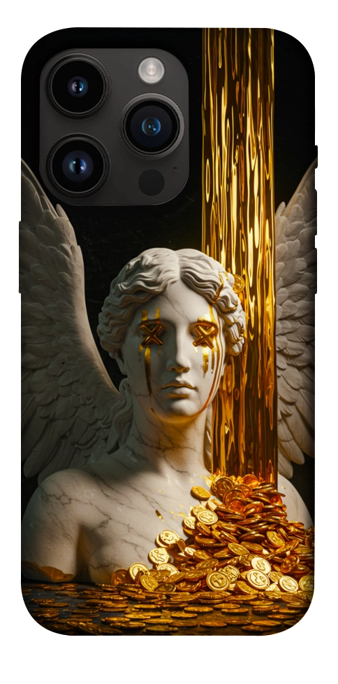 Чохол Gold statue для iPhone 14 Pro