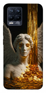 Чехол Gold statue для Realme 8
