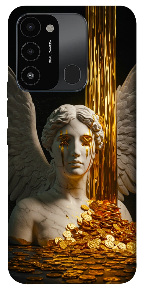 Чехол Gold statue для TECNO Spark 8C