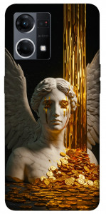 Чехол Gold statue для Oppo Reno 7 4G