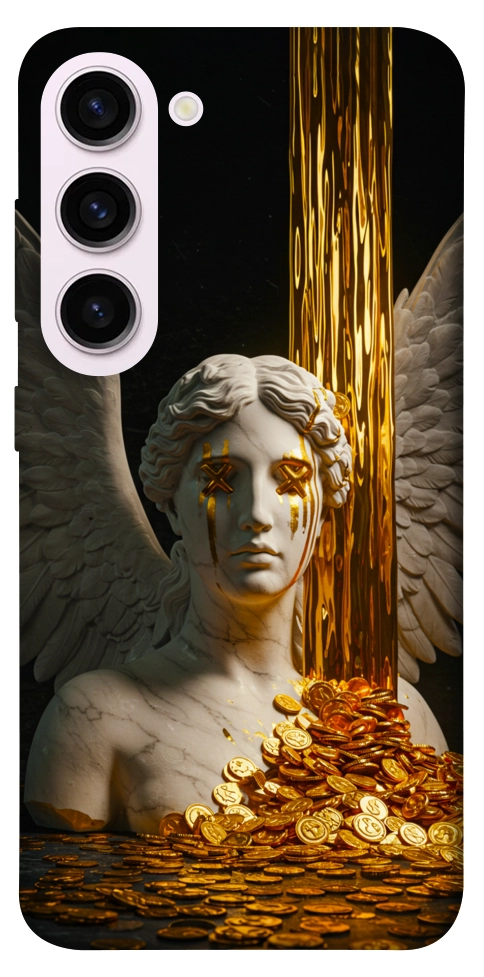 Чехол Gold statue для Galaxy S23+