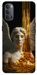 Чехол Gold statue для Oppo Reno 4