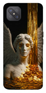 Чехол Gold statue для Oppo A92s