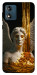 Чехол Gold statue для Motorola Moto E13