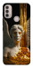 Чехол Gold statue для Motorola Moto E40