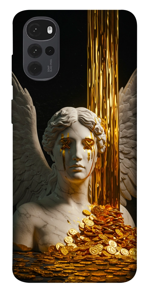 Чехол Gold statue для Motorola Moto G22