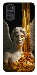 Чехол Gold statue для Motorola Moto G22