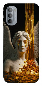 Чехол Gold statue для Motorola Moto G31