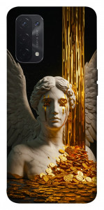 Чохол Gold statue для Oppo A74 5G