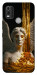 Чехол Gold statue для Nokia C21 Plus
