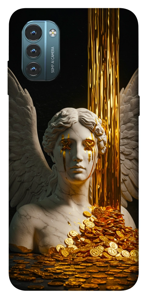 Чехол Gold statue для Nokia G21