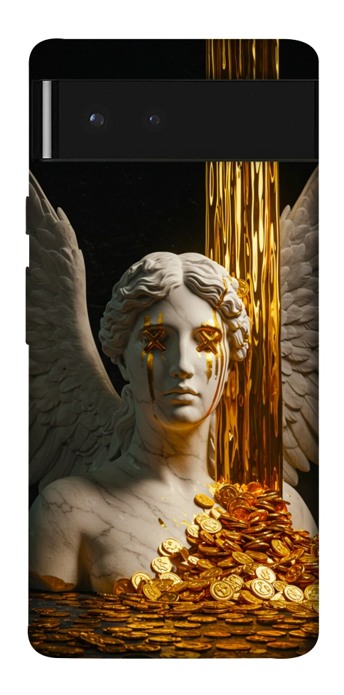 Чохол Gold statue для Google Pixel 6
