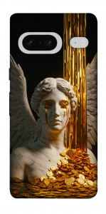 Чехол Gold statue для Google Pixel 7