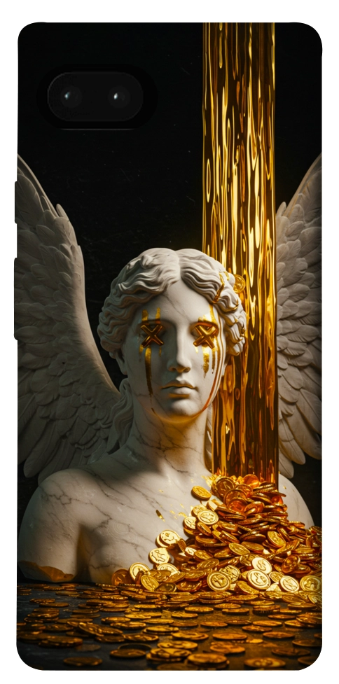 Чехол Gold statue для Google Pixel 7A