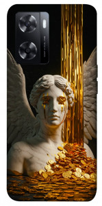 Чехол Gold statue для Oppo A77s