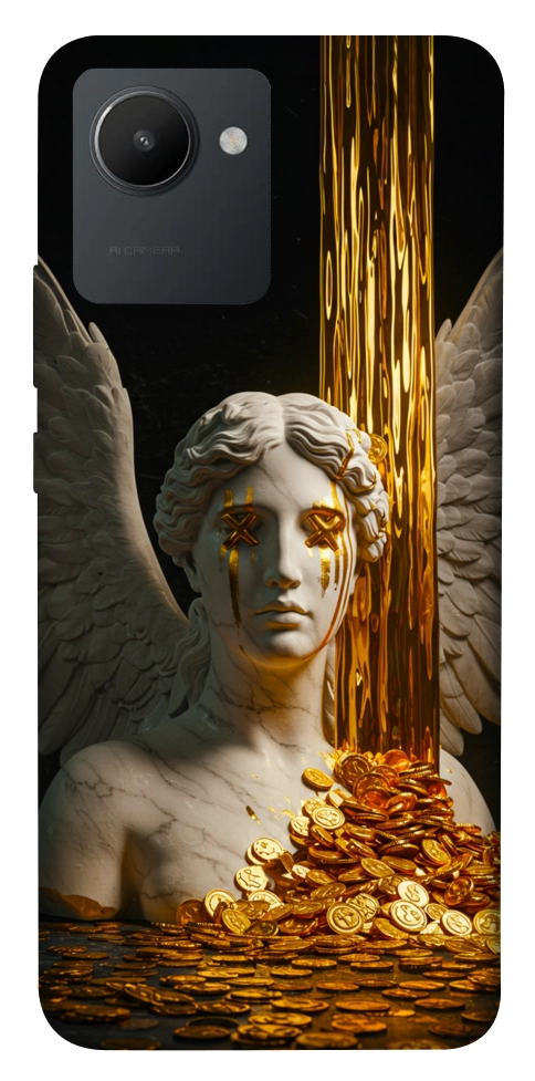 Чехол Gold statue для Realme C30s