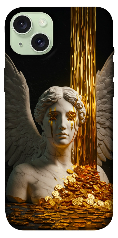 Чехол Gold statue для iPhone 15 Plus