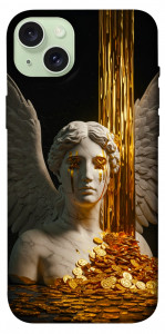 Чехол Gold statue для iPhone 15 Plus