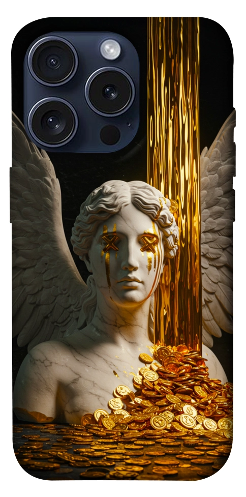 Чохол Gold statue для iPhone 15 Pro