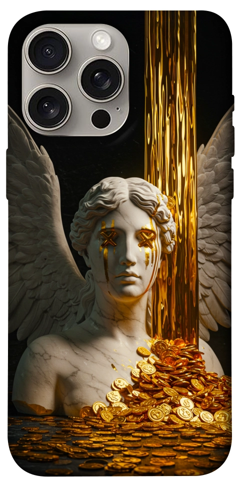 Чохол Gold statue для iPhone 15 Pro Max