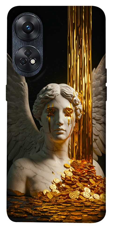 Чохол Gold statue для Oppo Reno 8 T 4G