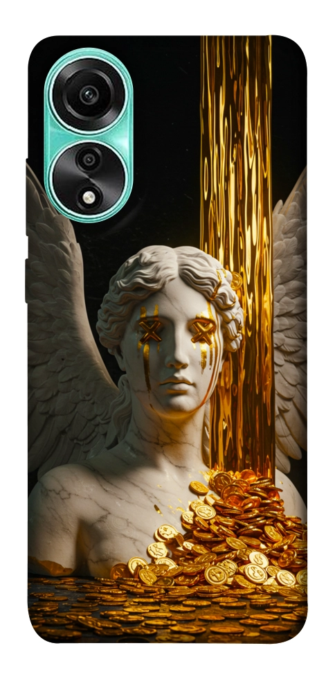 Чехол Gold statue для Oppo A78 4G