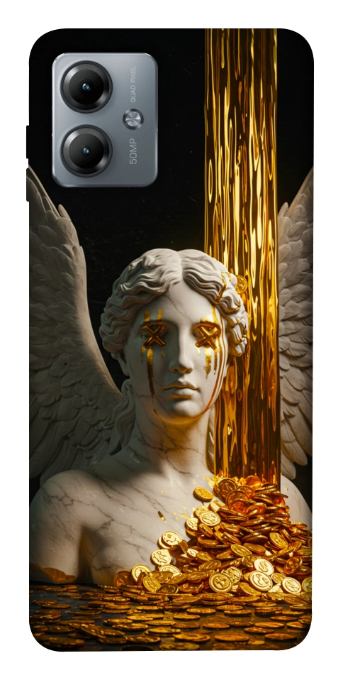 Чохол Gold statue для Motorola Moto G14