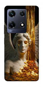Чехол Gold statue для Infinix Note 30 Pro NFC