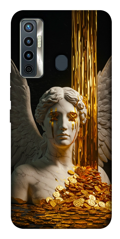 Чохол Gold statue для TECNO Camon 17