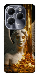 Чехол Gold statue для Infinix Hot 40 Pro