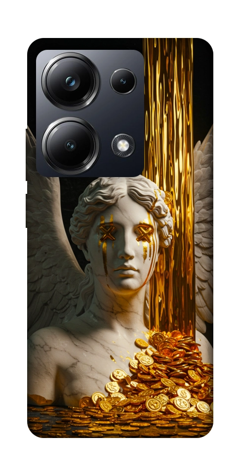 Чехол Gold statue для Xiaomi Poco M6 Pro 4G