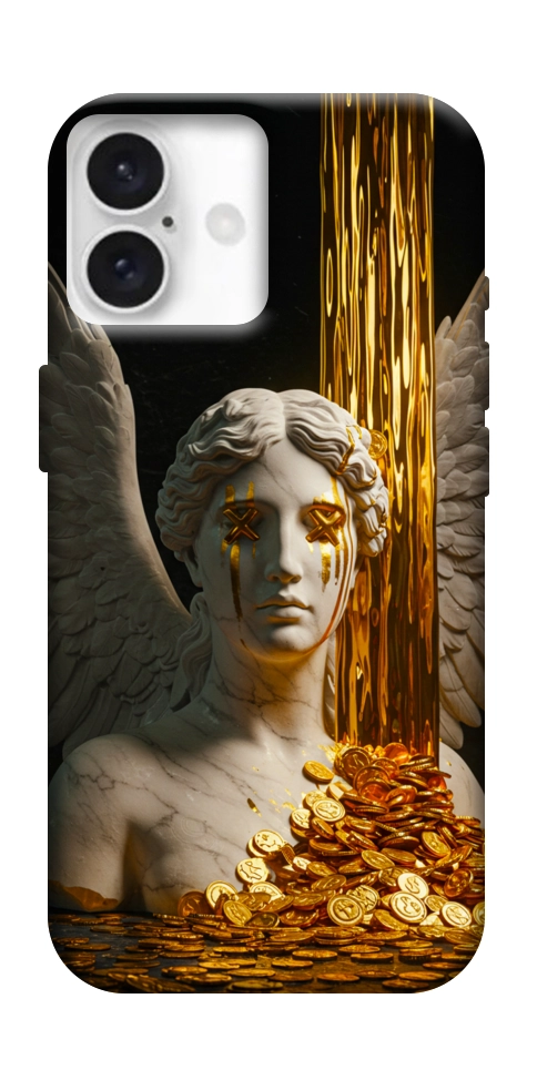 Чохол Gold statue для iPhone 16 Plus
