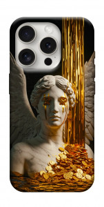 Чехол Gold statue для iPhone 16 Pro