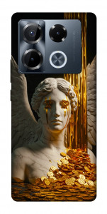 Чохол Gold statue для Infinix Note 40 Pro 4G