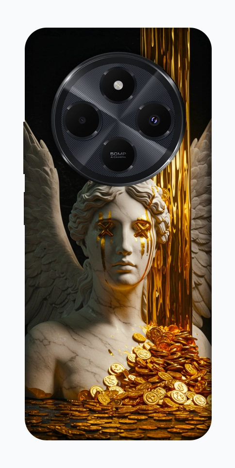 Чохол Gold statue для Xiaomi Redmi 14C