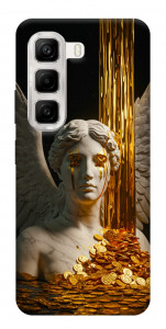 Чехол Gold statue для Infinix Hot 50 4G