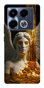 Чехол Gold statue для Infinix Note 40 4G